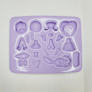 Enchanted Alice World Silicone mold FNY #37