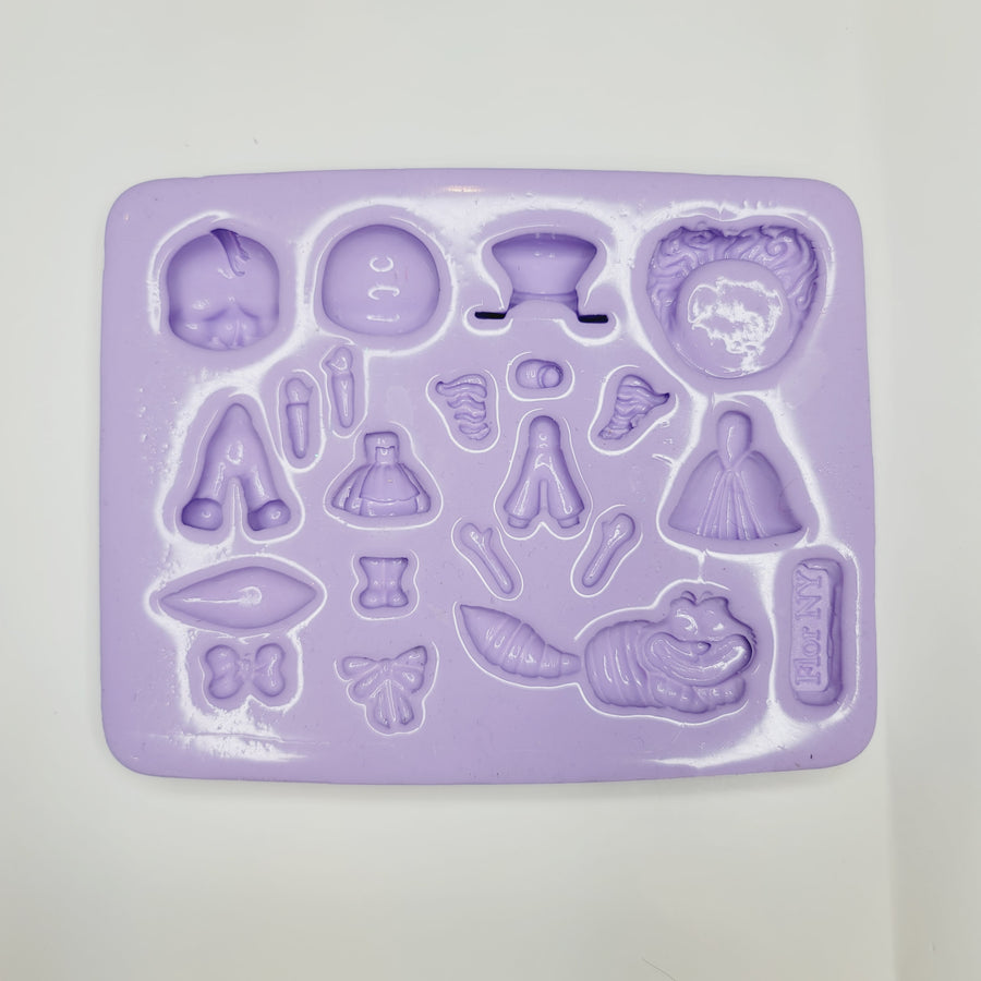 Enchanted Alice World Silicone mold FNY #37