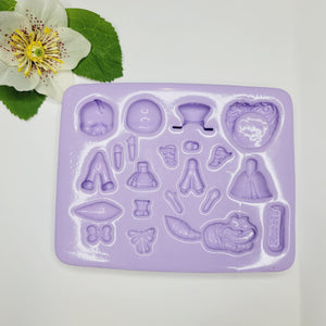 Enchanted Alice World Silicone mold FNY #37