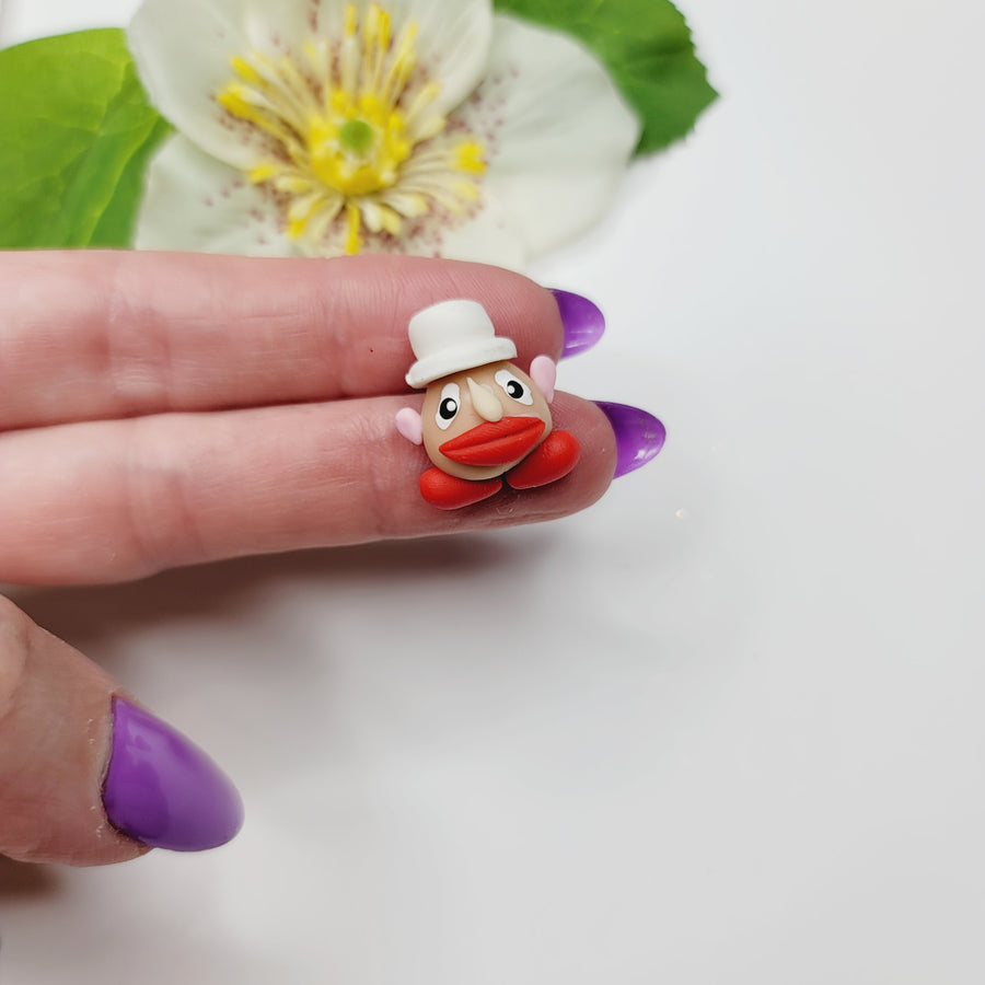 716 Mrs Potato Clay Doll for Bow-Center, Jewelry Charms, Accessories, and More