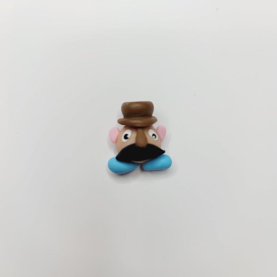 715 Mr Potato Clay Doll for Bow-Center, Jewelry Charms, Accessories, and More