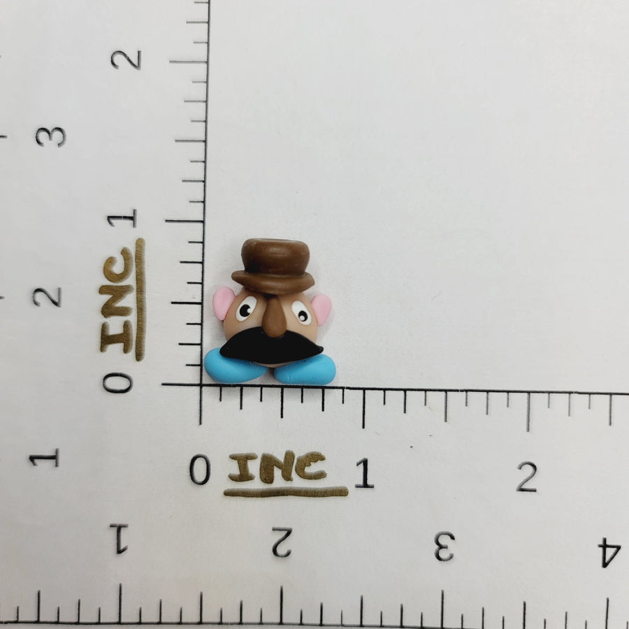 715 Mr Potato Clay Doll for Bow-Center, Jewelry Charms, Accessories, and More