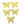 Load image into Gallery viewer, Gold Glitter E.V.A. Foam Wings/Butterflies for Crafts #16 – Set of 5 (3&quot;) – DIY Decorations
