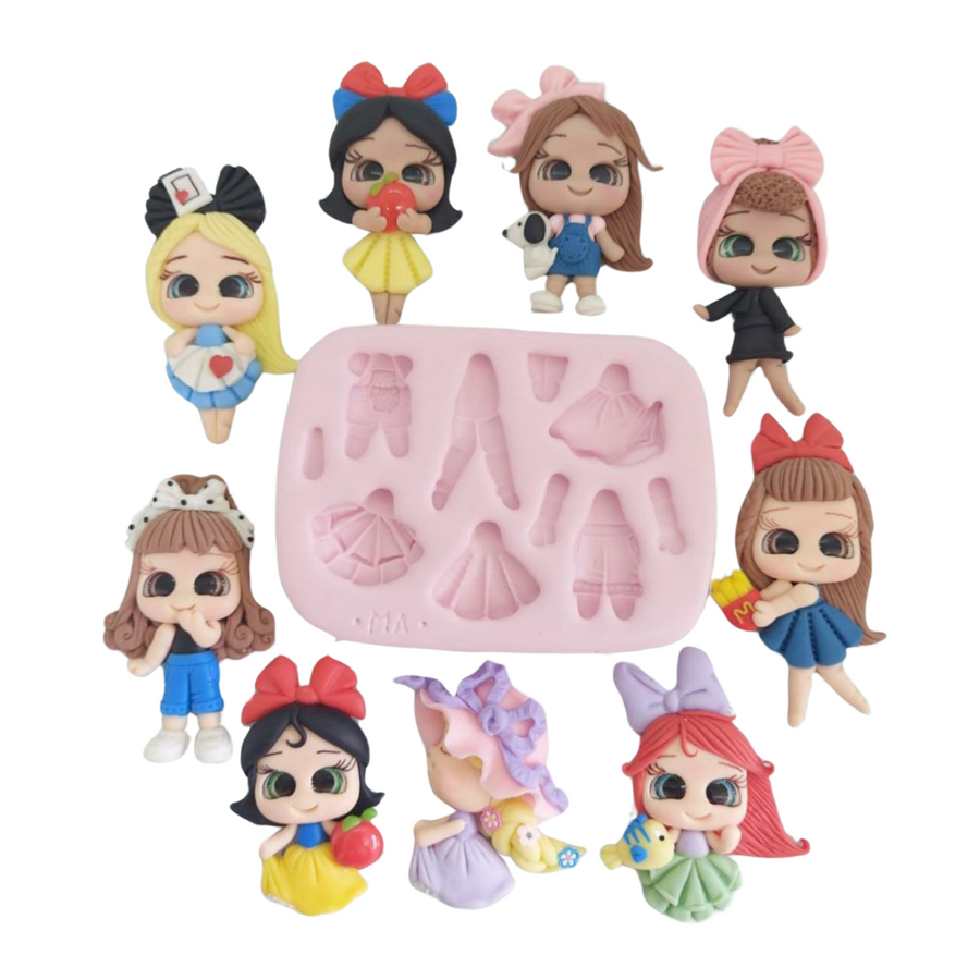 MA 714 Charming Creations #2 Silicone Mold