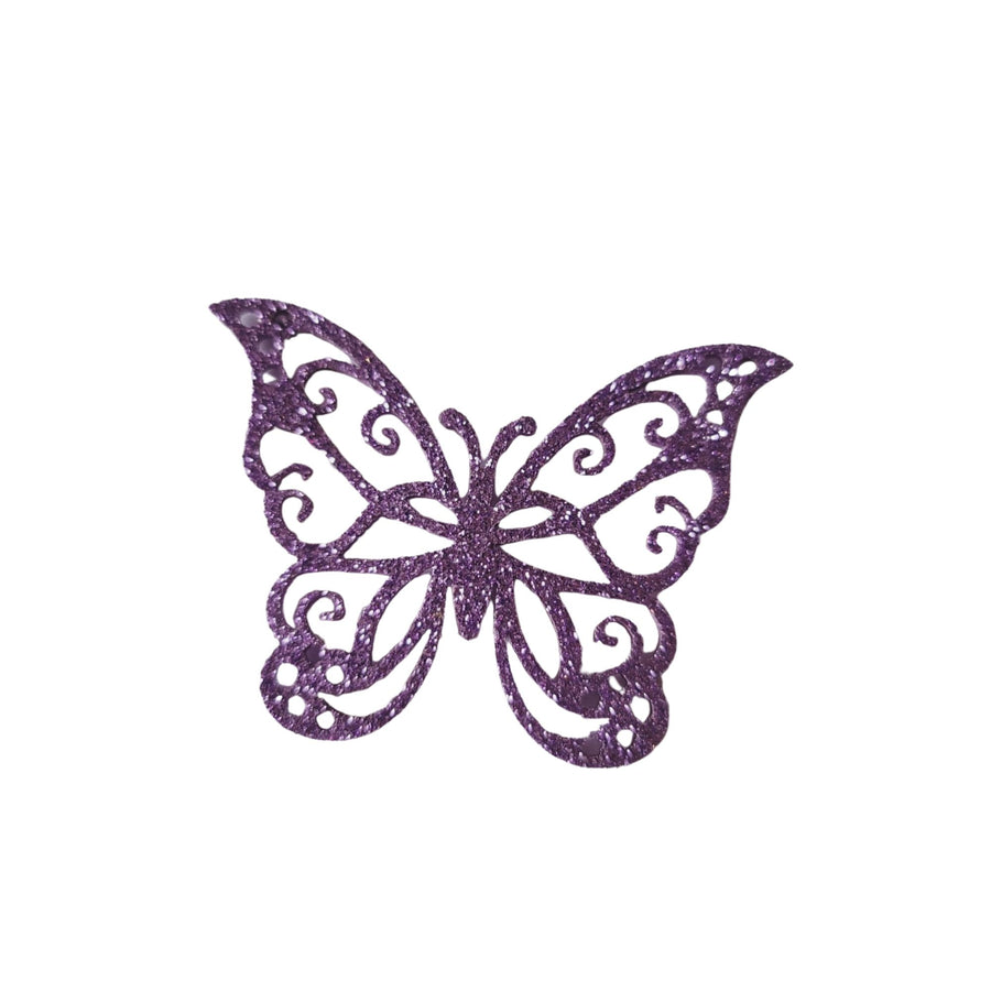 Glitter EVA Wings/Butterflies for Crafts – Set of 6 (2") – DIY Decorations