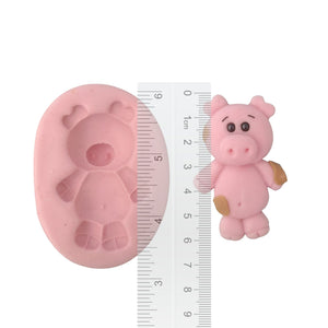 KS #15 Little Pig Silicone Mold
