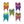 Load image into Gallery viewer, Glitter E.V.A. Foam Wings/Butterflies for Crafts #15 – Set of 5 (3&quot;) – DIY Decorations

