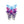 Load image into Gallery viewer, Glitter E.V.A. Foam Wings/Butterflies for Crafts #17 – Set of 5 (1.5&quot; x 2&quot;) – DIY Decorations
