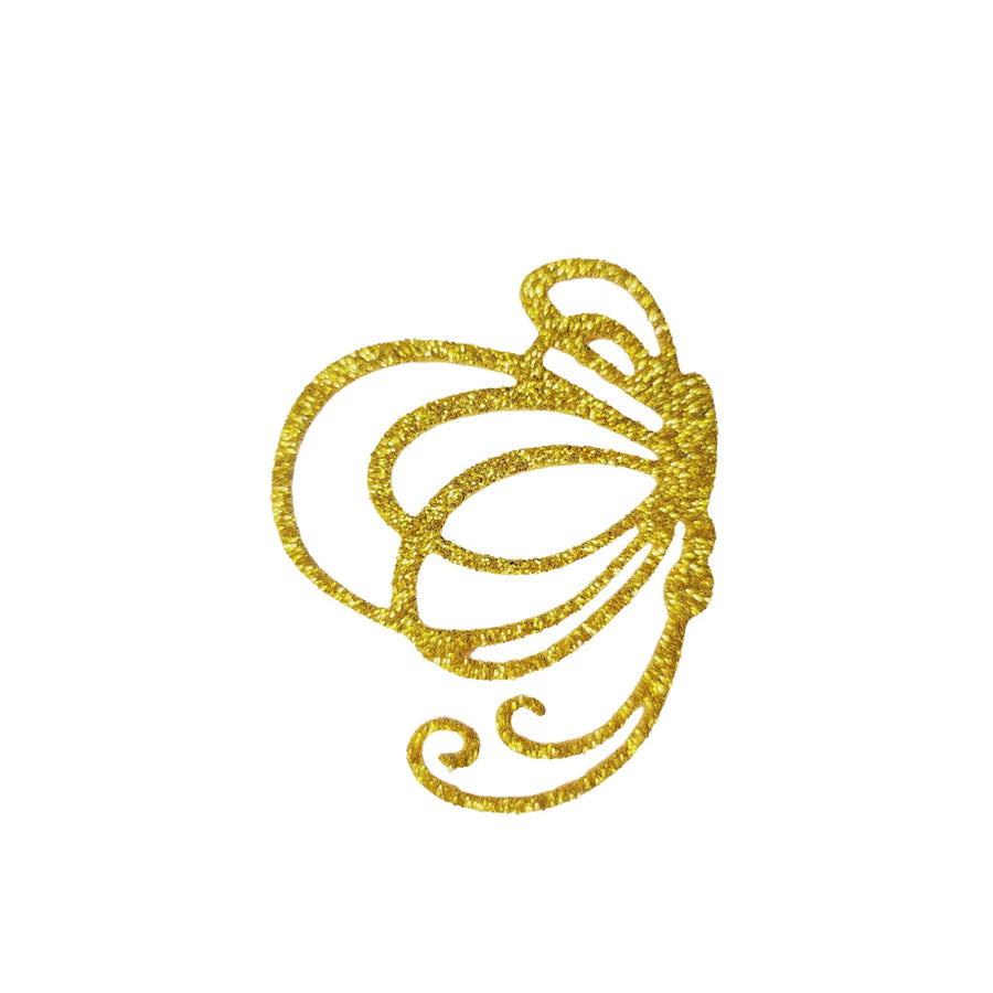 Glitter E.V.A. Foam Wings/Butterflies for Crafts #11 – Set of 5 (1.5") – DIY Decorations