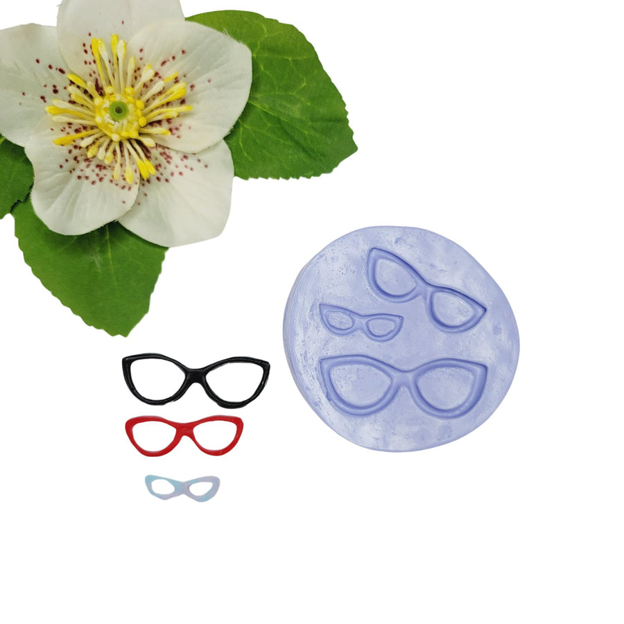 FNY #30 Cat Eyeglasses Silicone Mold