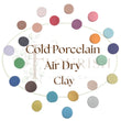 Load image into Gallery viewer, Air Dry Cold Porcelain Clay 200g/7oz - 24 Colors
