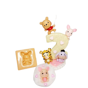 MD #05 Mini Piglet Silicone Mold