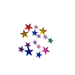 Load image into Gallery viewer, APQ#36 Flatback Little Stars for Craft - Mixed Colors - Set of 15
