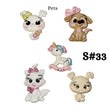 Load image into Gallery viewer, Set of 5 Clay Dolls for Bow-Center, Jewelry Charms, Accessories, and More
