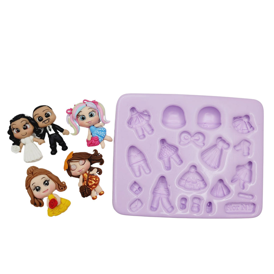 FNY #23 Mini Cute Creations Silicone Mold