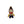 Load image into Gallery viewer, 714 Mini Wood Clay Doll for Bow-Center, Jewelry Charms, Accessories, and More
