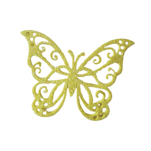 Glitter EVA Wings/Butterflies for Crafts – Set of 6 (2") – DIY Decorations