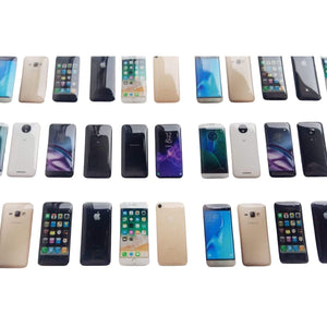 Adhesive Resin Cellphone (M) MNC 13x27mm 18 Pairs