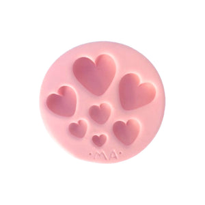 KS #21 Hearts Kit Silicone Mold