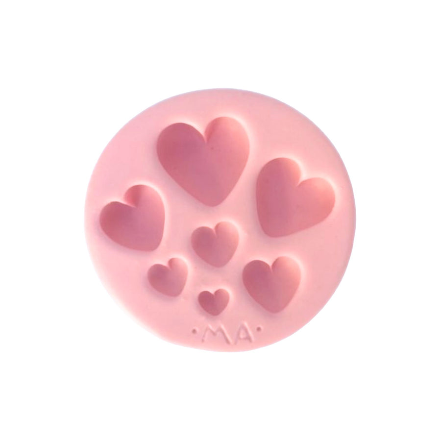 KS #21 Hearts Kit Silicone Mold