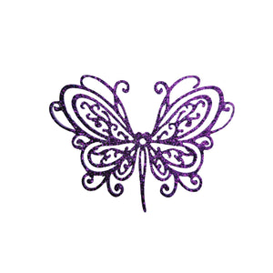 Glitter E.V.A. Foam Wings/Butterflies for Crafts #4 – Set of 5 (3") – DIY Decorations
