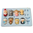 Load image into Gallery viewer, J#60 Xmas mini cuties silicone mold
