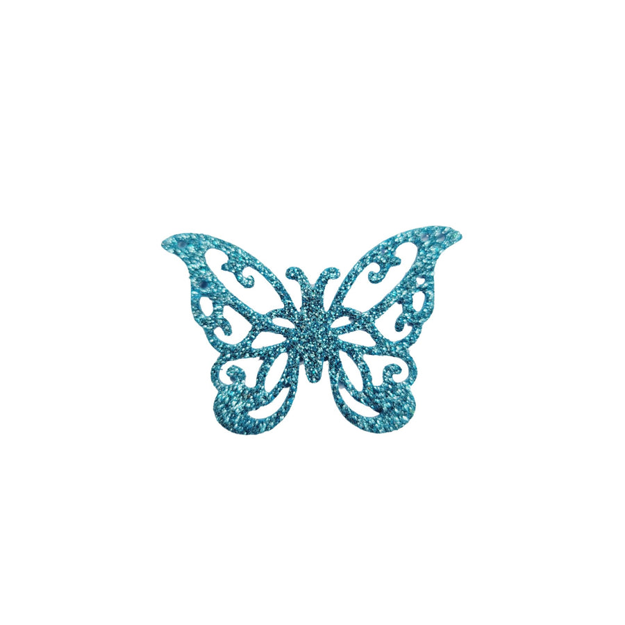 Glitter E.V.A. Foam Wings/Butterflies for Crafts #9 – Set of 5 (3" and 1.5") – DIY Decorations