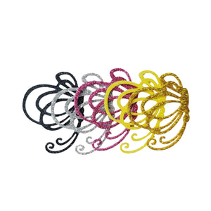 Glitter E.V.A. Foam Wings/Butterflies for Crafts #11 – Set of 5 (1.5") – DIY Decorations