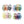 Load image into Gallery viewer, Glitter E.V.A. Foam Wings/Butterflies for Crafts #12 – Set of 5 (1&quot;) – DIY Decorations
