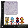 Load image into Gallery viewer, FNY #17 Super Heroes Silicone Mold
