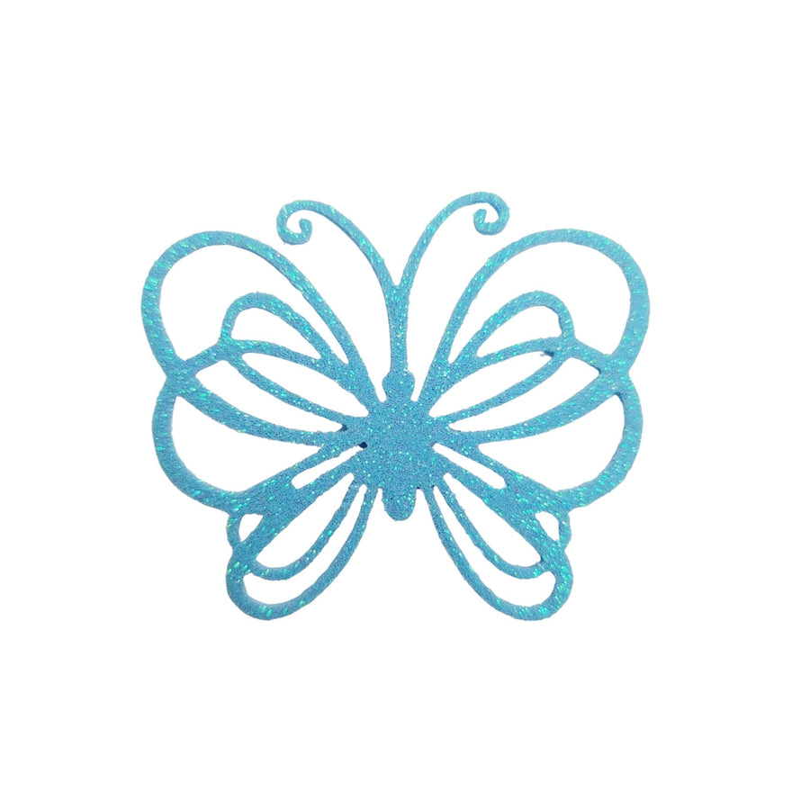 Glitter E.V.A. Foam Wings/Butterflies for Crafts #6 – Set of 5 (2") – DIY Decorations