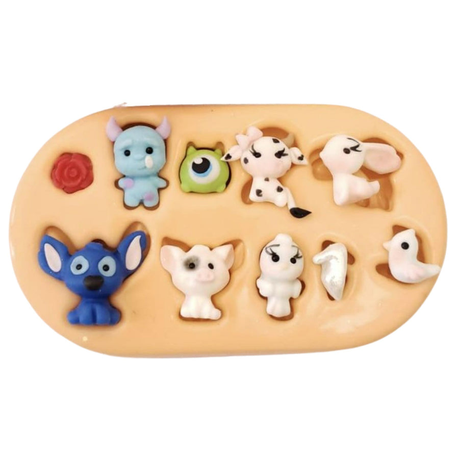 MD #27 Princess Pets #2 Silicone Mold