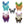 Load image into Gallery viewer, Glitter EVA Wings/Butterflies for Crafts #1 – Set of 5 (3&quot;) – DIY Decorations
