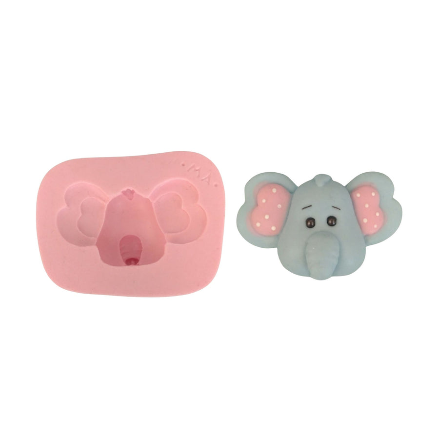 KS #09 Elephant Face Silicone Mold