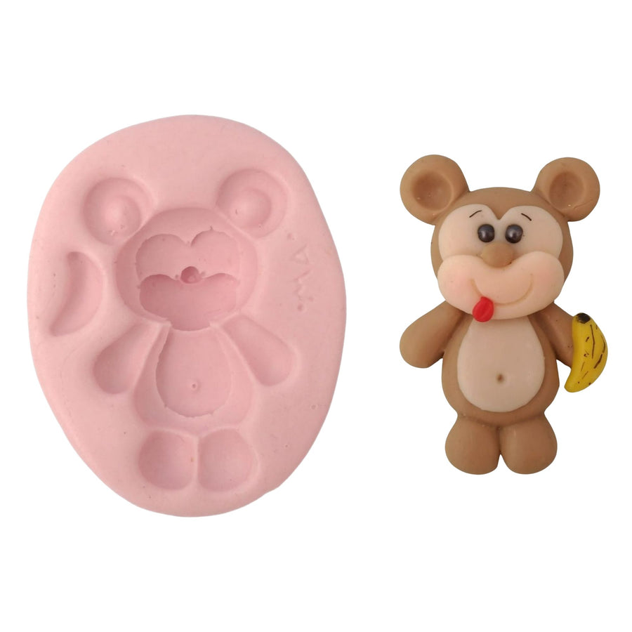 KS #13 Little Monkey Silicone Mold