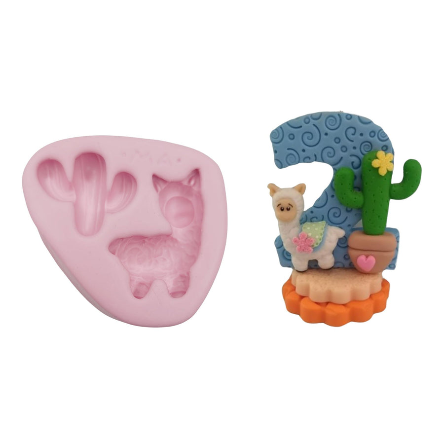 KS #18 Mini Llama Silicone Mold