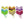 Load image into Gallery viewer, Glitter E.V.A. Foam Balloons for Crafts #2 – Set of 5 (3&quot;x3.8&quot;) – DIY  Decorations

