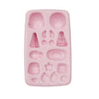Load image into Gallery viewer, K#50 Xmas Crib Figures Silicone Mold
