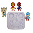 Load image into Gallery viewer, FNY #17 Super Heroes Silicone Mold
