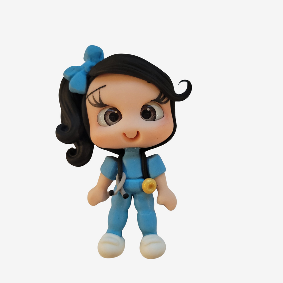 720 Dr. Abby Clay Doll for Bow-Center, Jewelry Charms, Accessories, and More