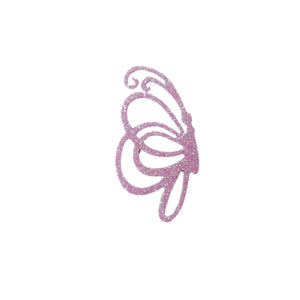 Glitter E.V.A. Foam Wings/Butterflies for Crafts #12 – Set of 5 (1") – DIY Decorations