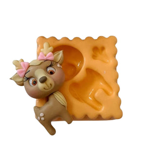 MD #32 Xmas reindeer silicone mold