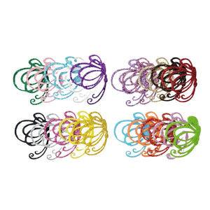 Glitter E.V.A. Foam Wings/Butterflies for Crafts #11 – Set of 5 (1.5") – DIY Decorations