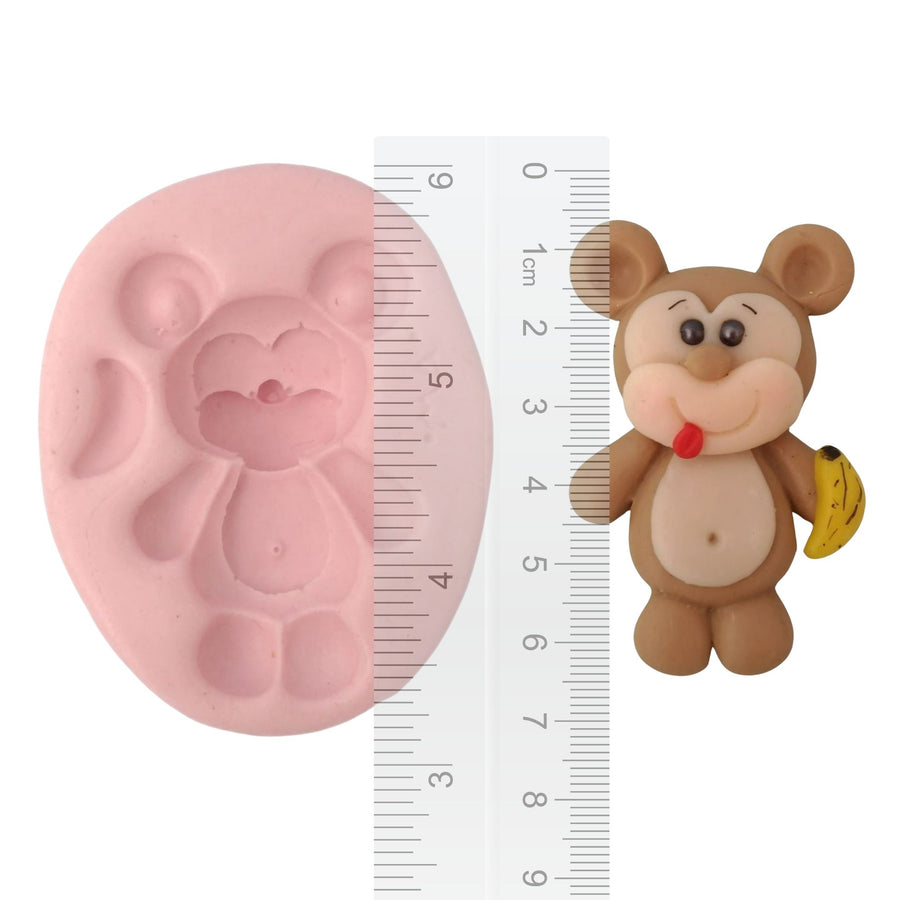 KS #13 Little Monkey Silicone Mold