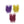Load image into Gallery viewer, Glitter E.V.A. Foam Wings/Butterflies for Crafts #4 – Set of 5 (3&quot;) – DIY Decorations
