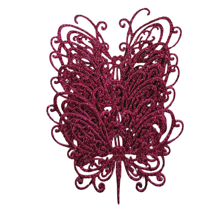 Glitter E.V.A. Foam Wings/Butterflies for Crafts #4 – Set of 5 (3") – DIY Decorations