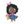 Load image into Gallery viewer, 147 b Tiara Clay Doll for Bow-Center, Jewelry Charms, Accessories, and More
