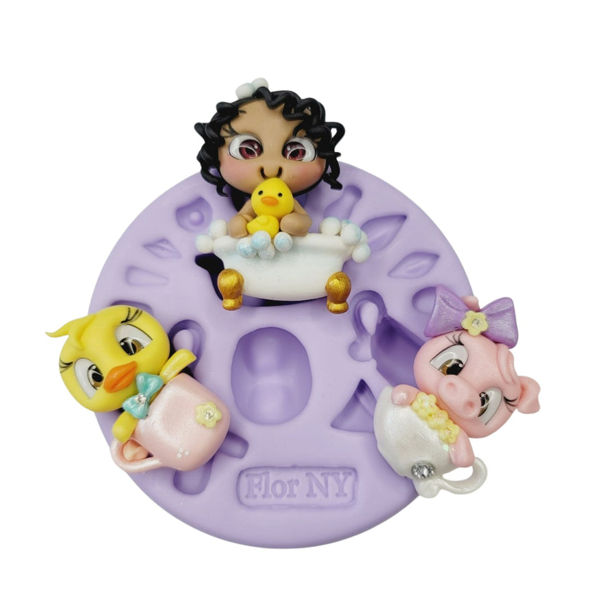 FNY #03 Shower Adventures silicone mold