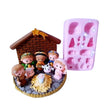Load image into Gallery viewer, K#50 Xmas Crib Figures Silicone Mold
