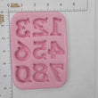 Load image into Gallery viewer, M281 Decorative Numbers  silicone Mold
